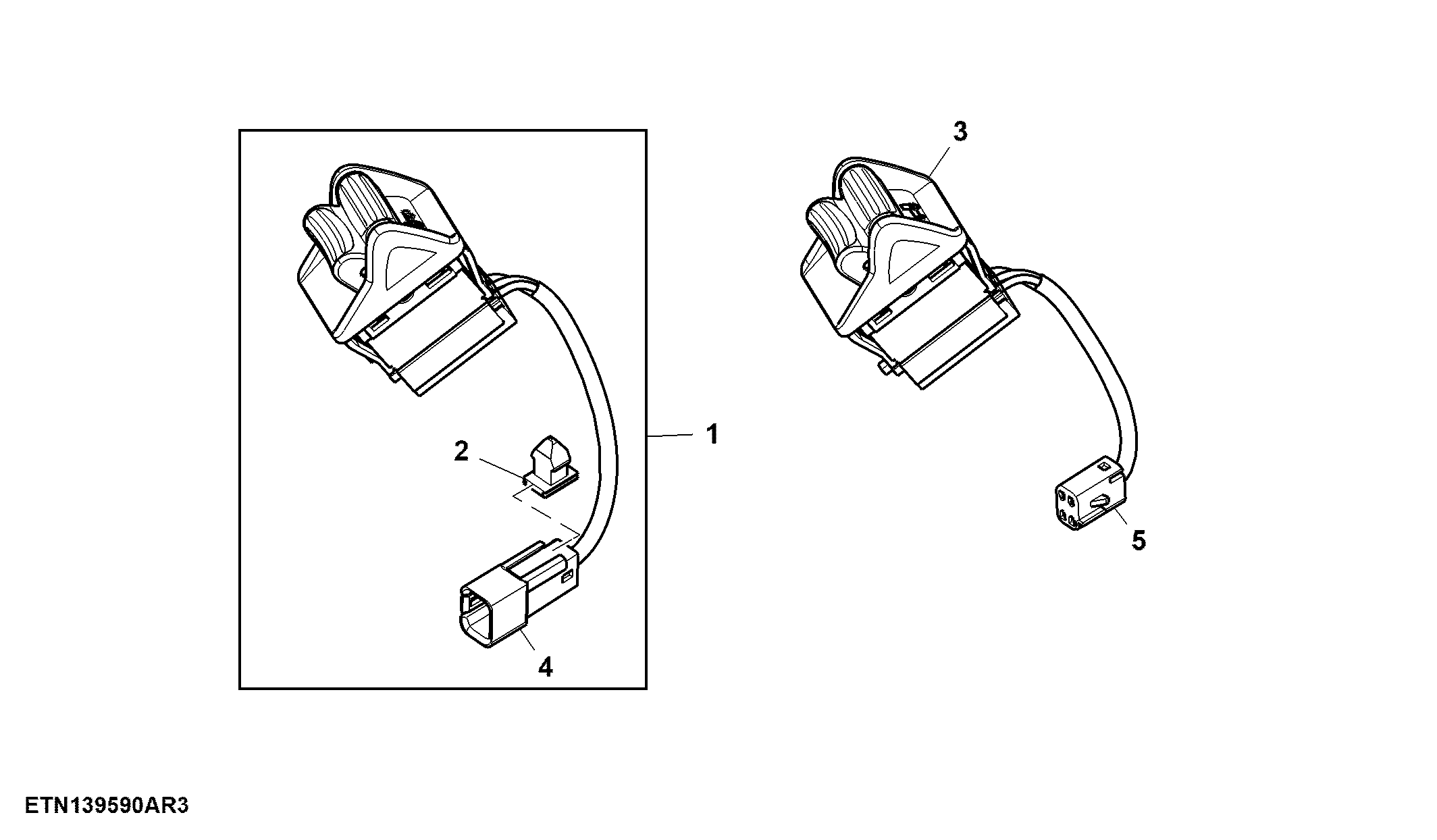 Control, Front / Rear PTO, W/ CommandARM™, W/O CommandPRO™