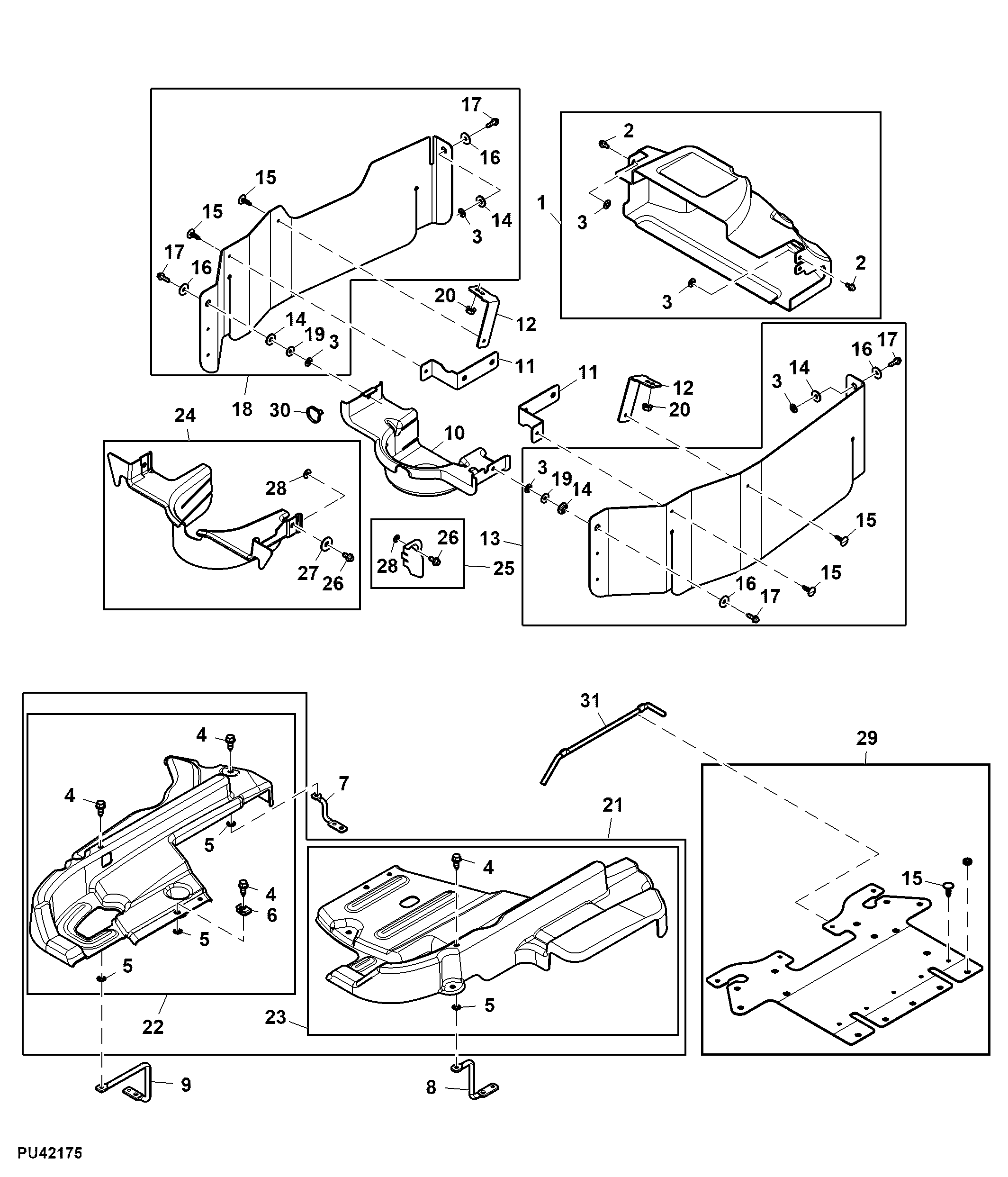 Shield Kits, 48C inch (Not for Canada and USA)