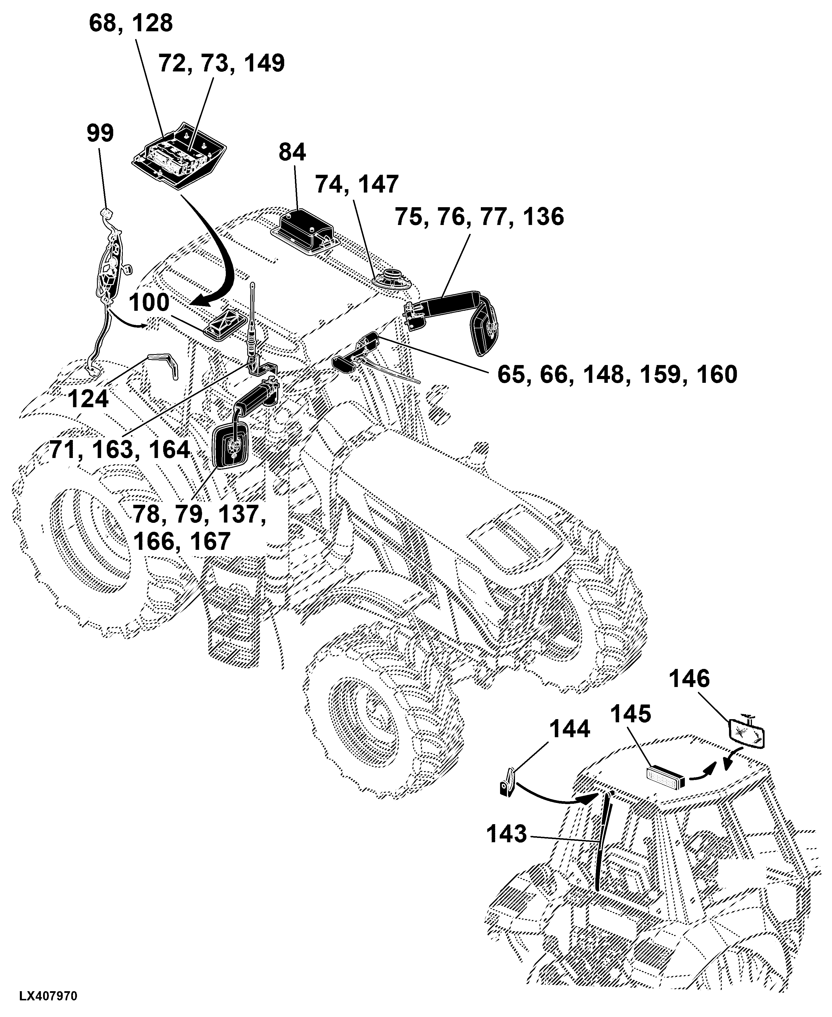 93 Operator's Station, Controls and Accessories