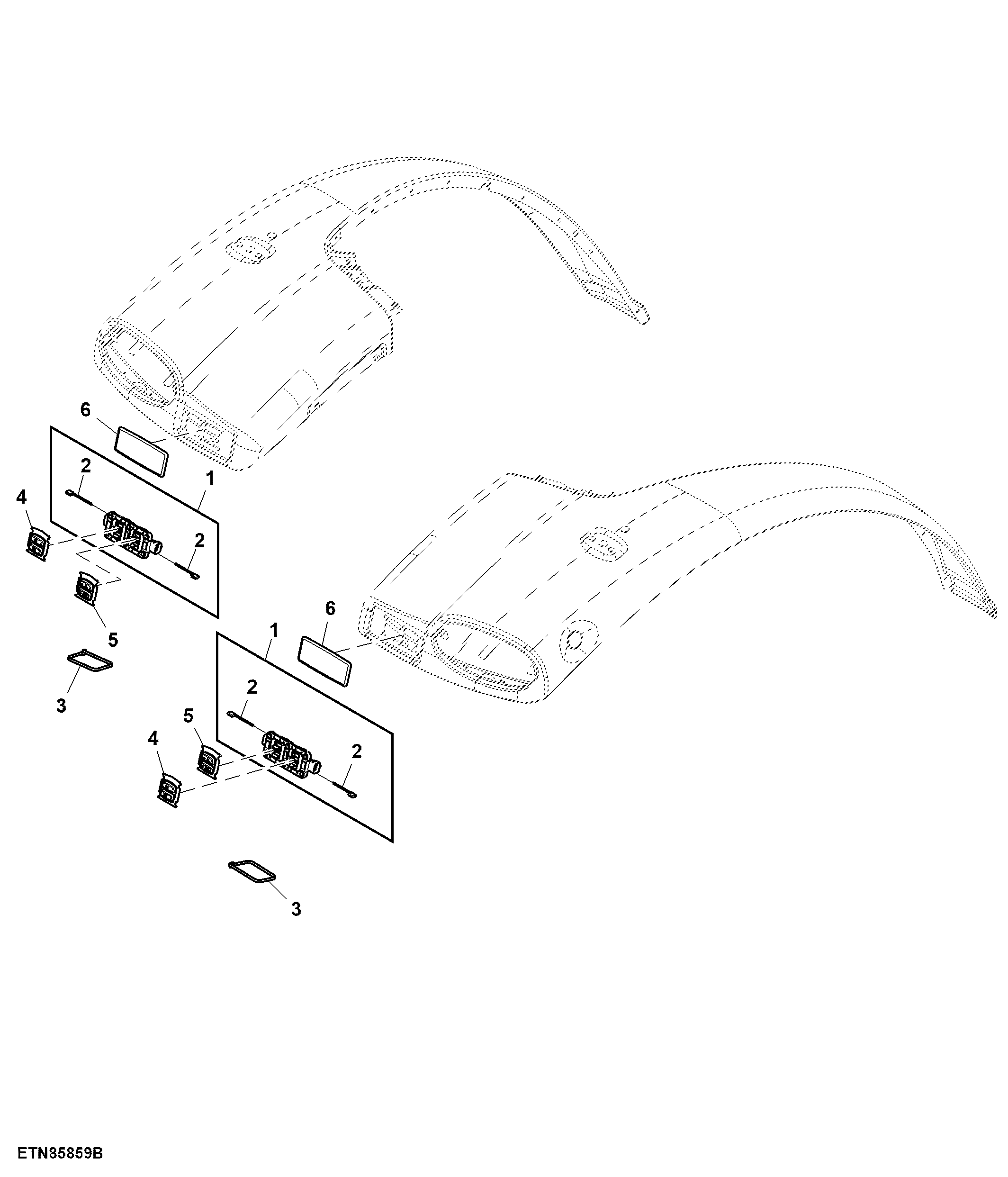 Switch / Remote Control, Hitch, W/ Electrical SCV, Rear Fender Extension