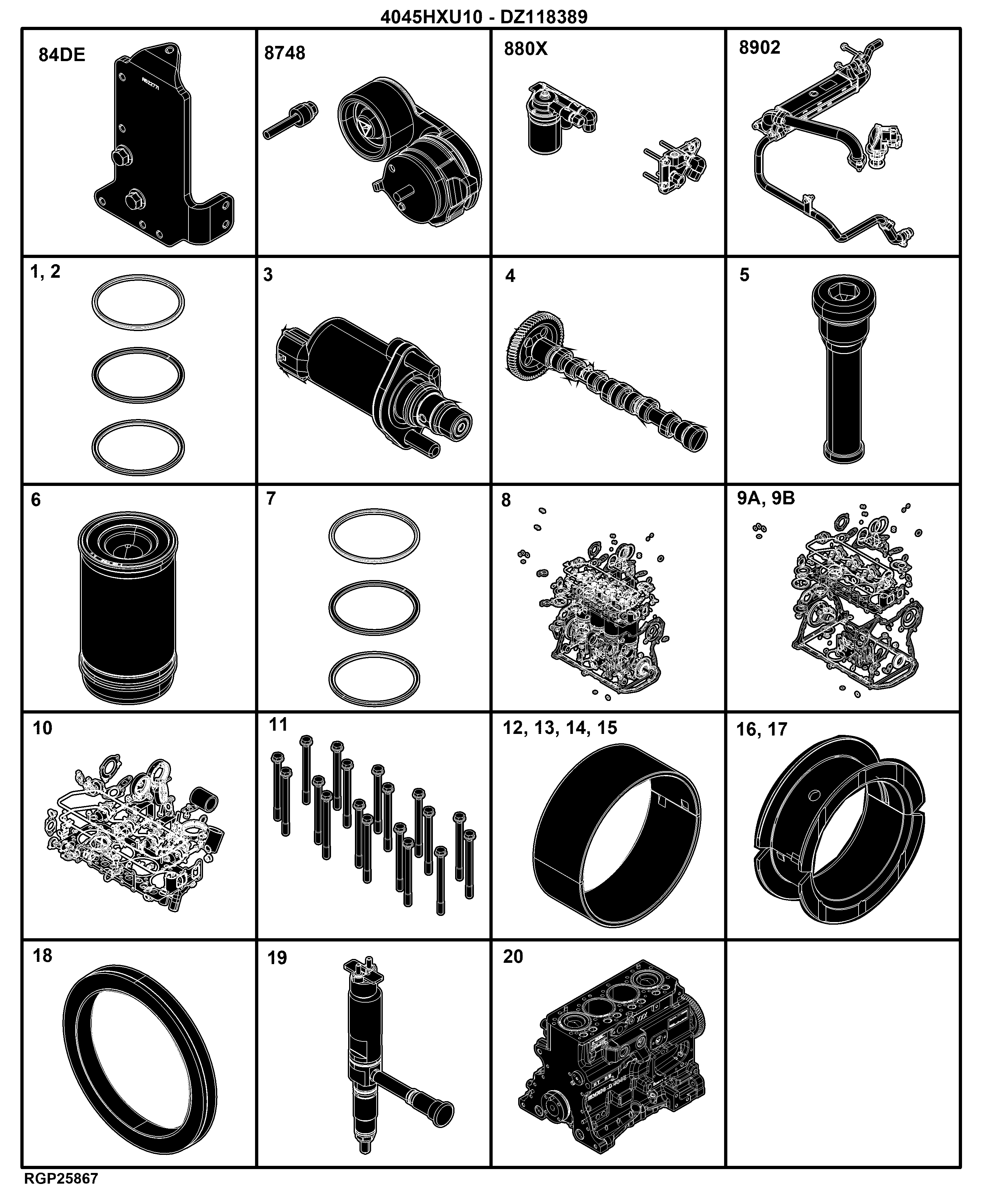 04B Engine 4045HXU10-DZ118389