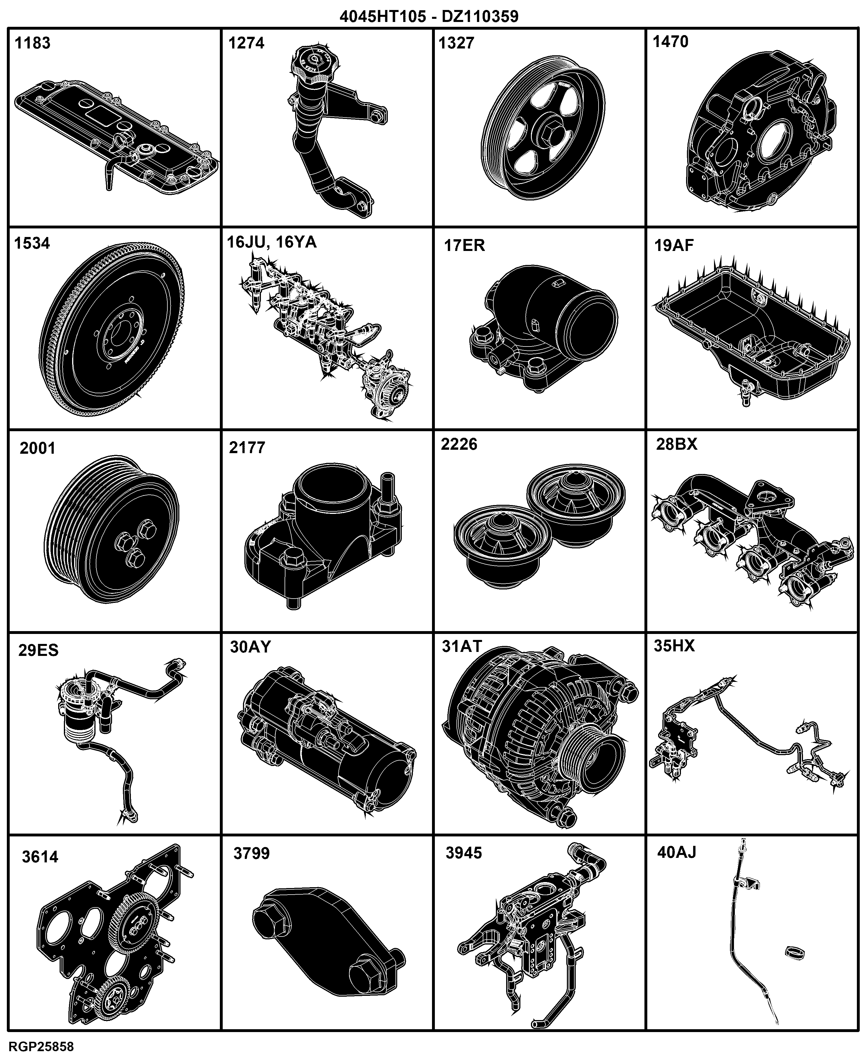 04D Engine 4045HT105-DZ110359