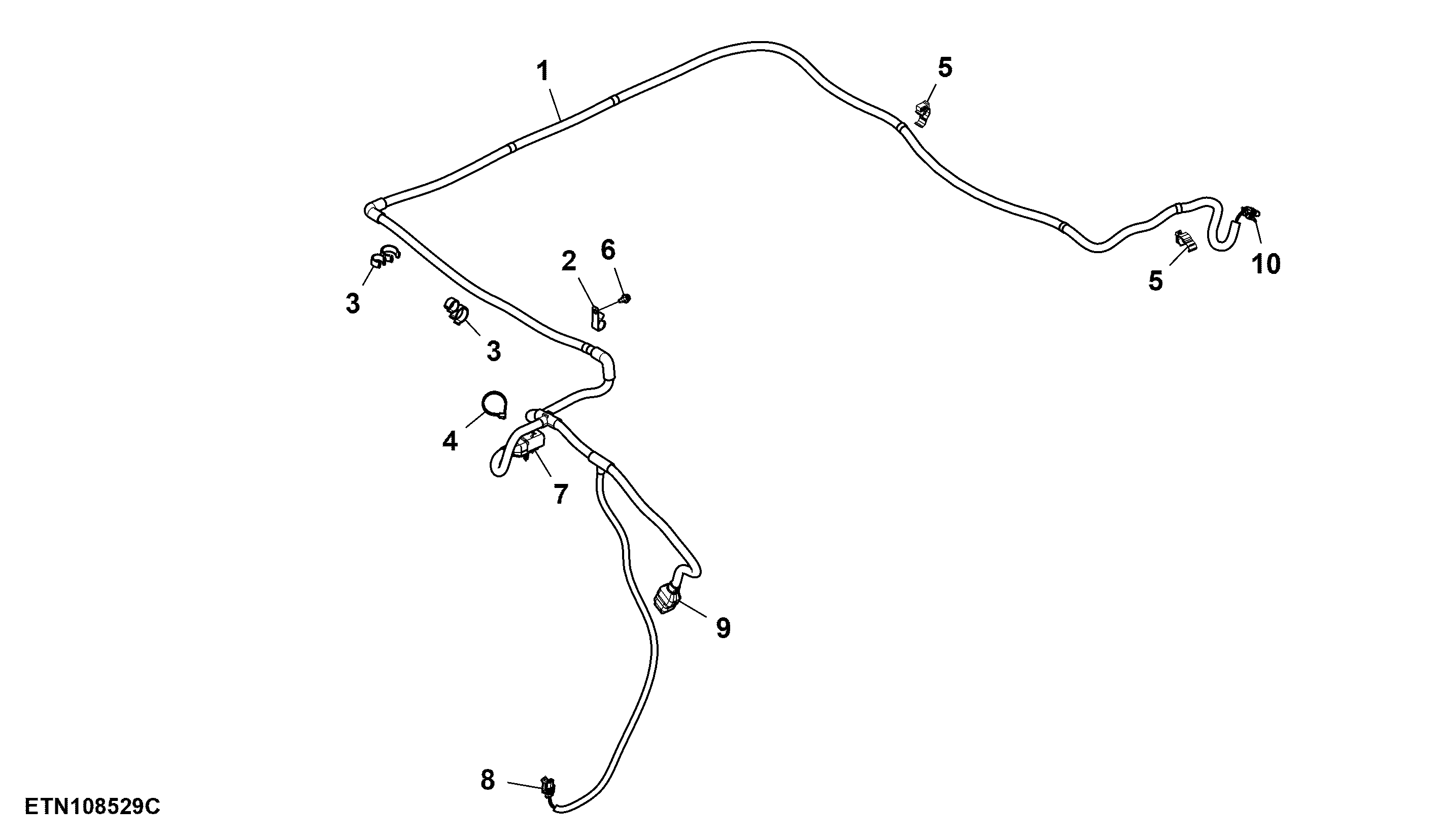 Wiring Harness, Battery Cut-Off / Footstep Light