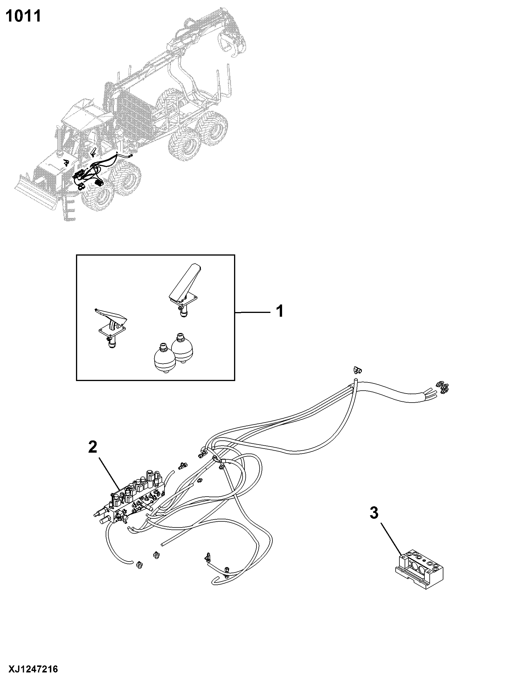 1011 Service Brake Active Elements 1110D