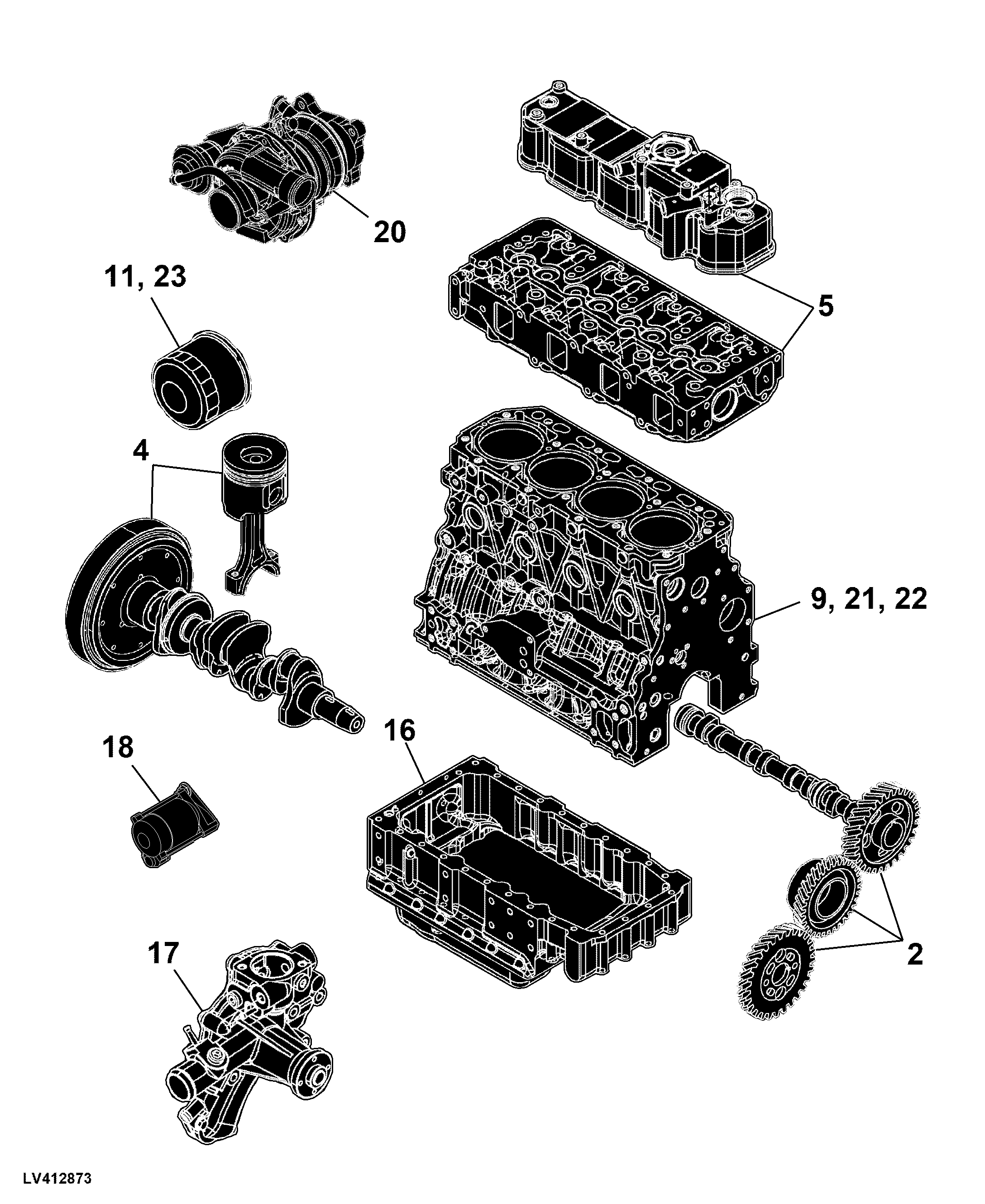 EN Engine (StageV) AUC15734