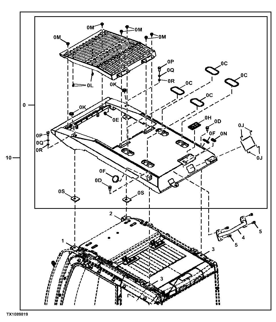 Falling Object Protection Structure (FOPS) Kit