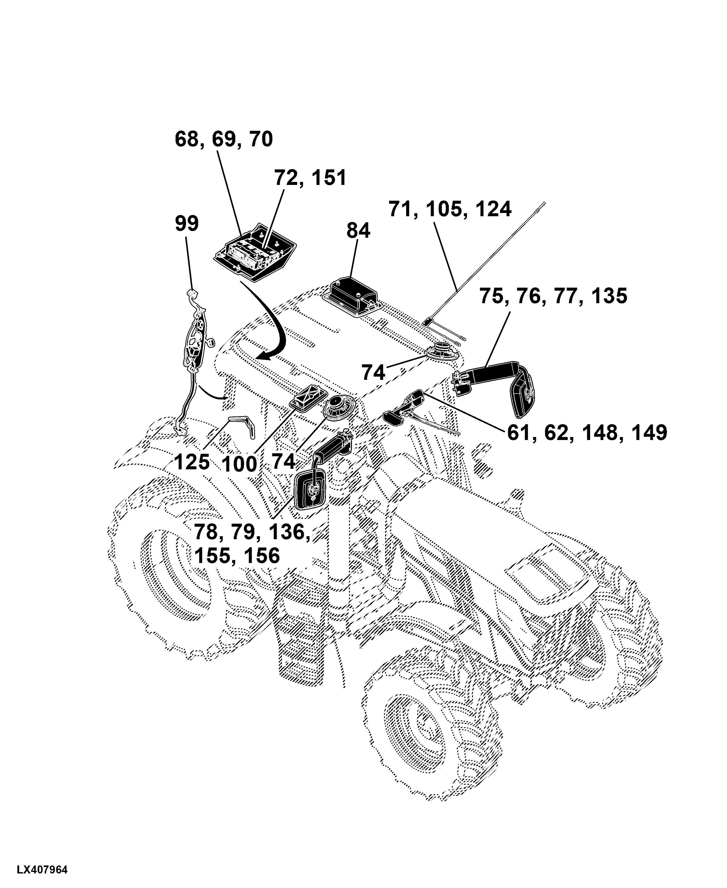 93 Operator's Station, Controls and Accessories