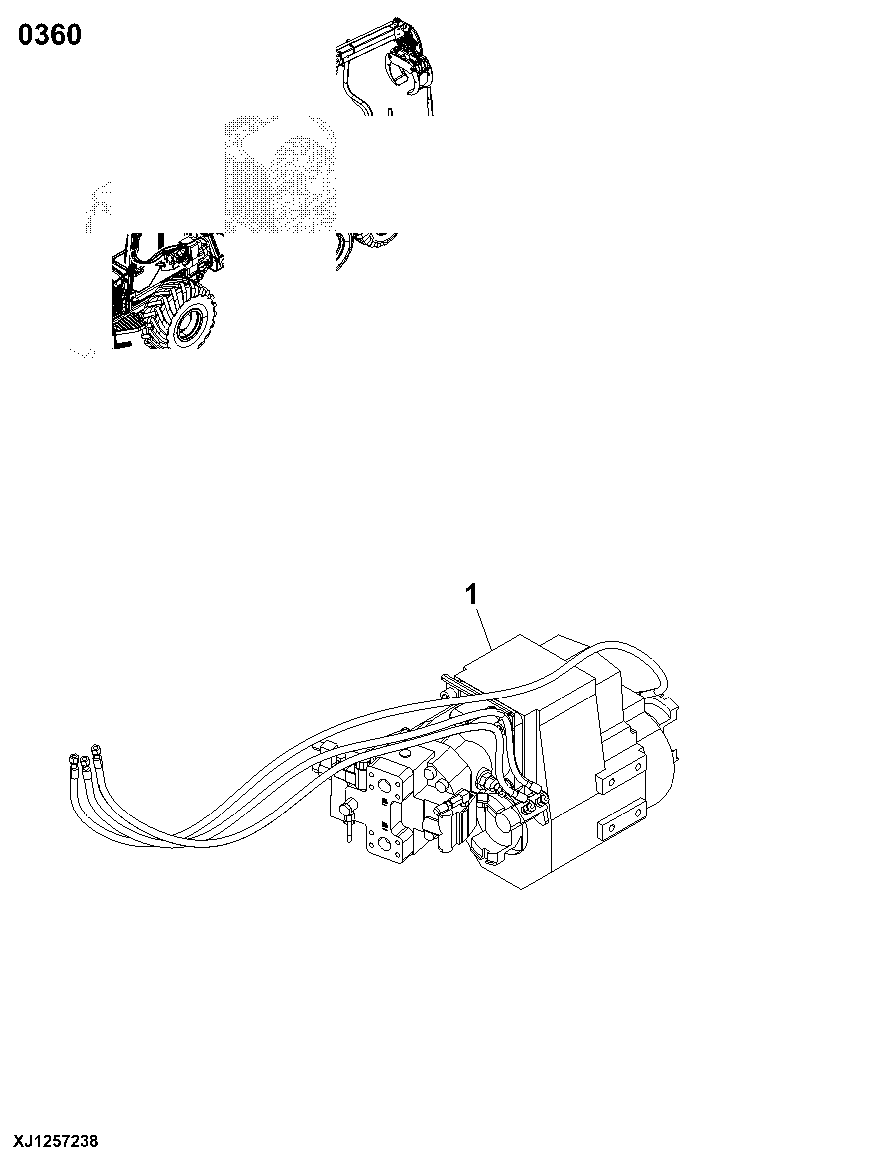 0360 Transmission Hydraulics 1410D