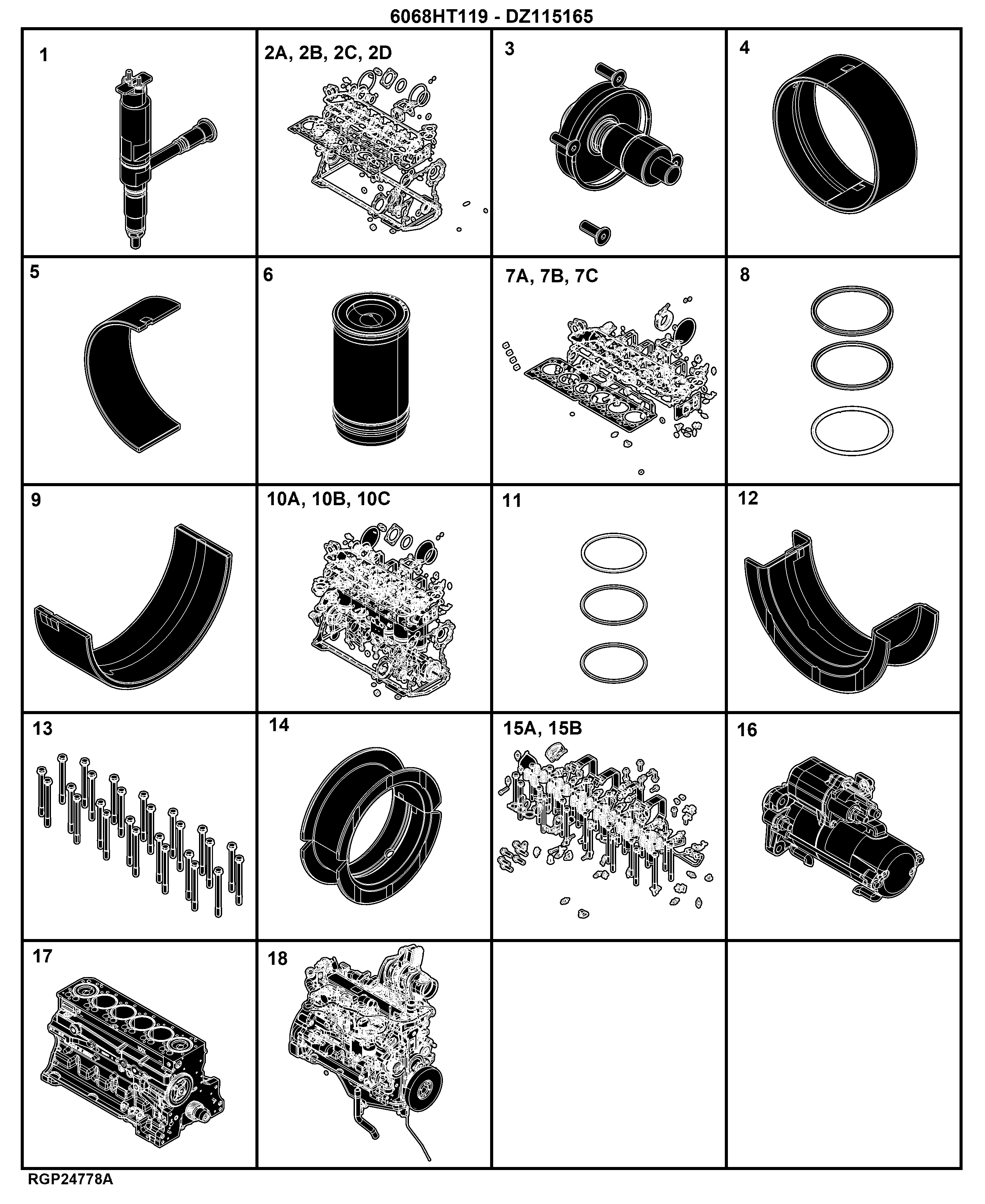 04C Engine 6068HT119-DZ115165