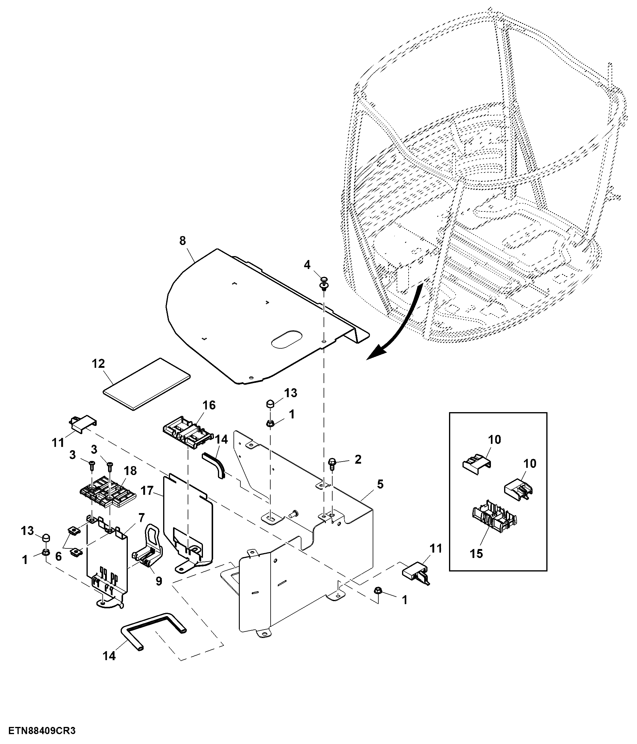 Mounting Hardware, Controller and Telematics