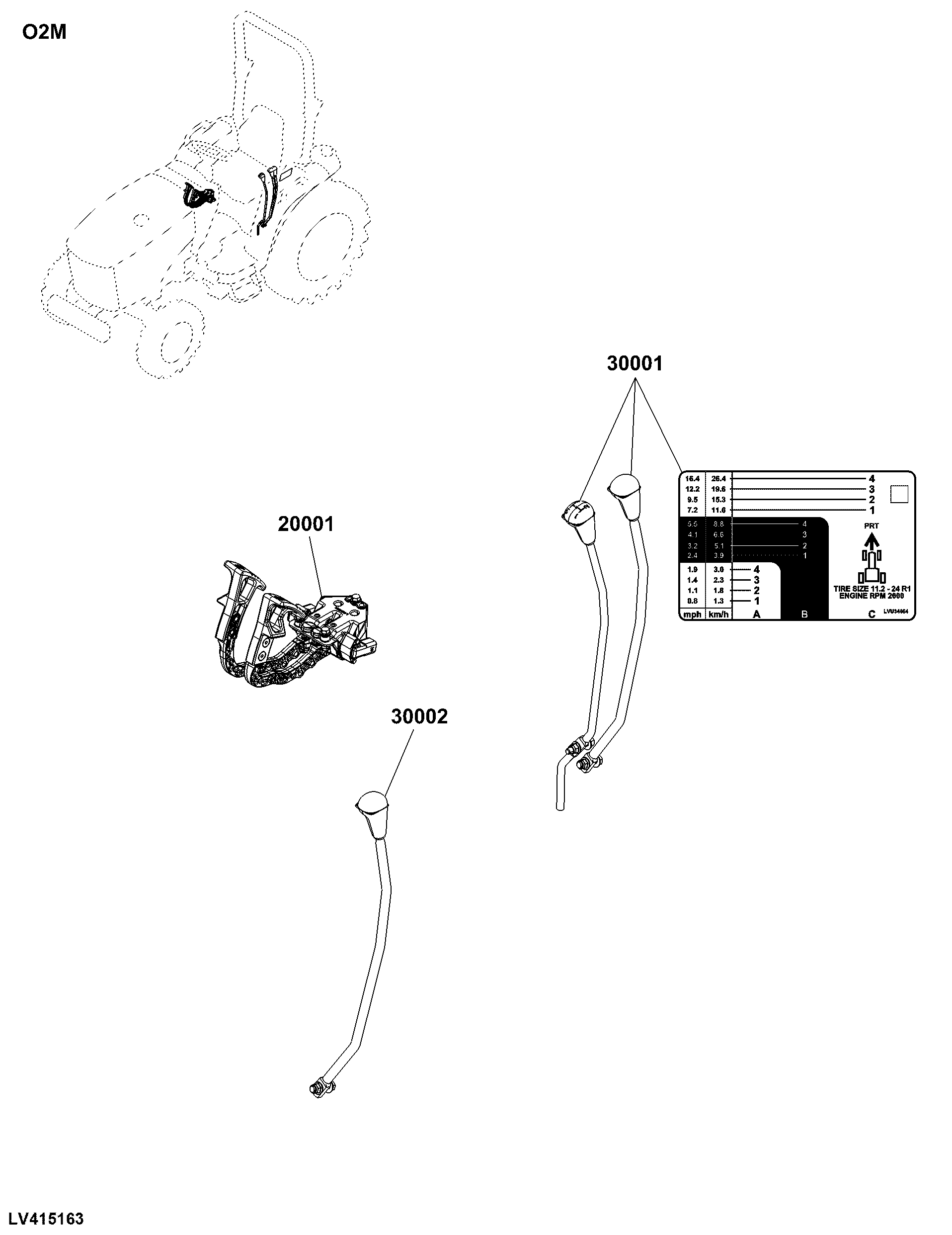 O2M Transmission Controls
