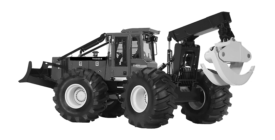 848HTJ Timberjack Cable and Grapple Skidder (PIN: 1DW848HT_ _C630436 - C666892) (PIN: 1DW848HT_ _D630436 - D666892)