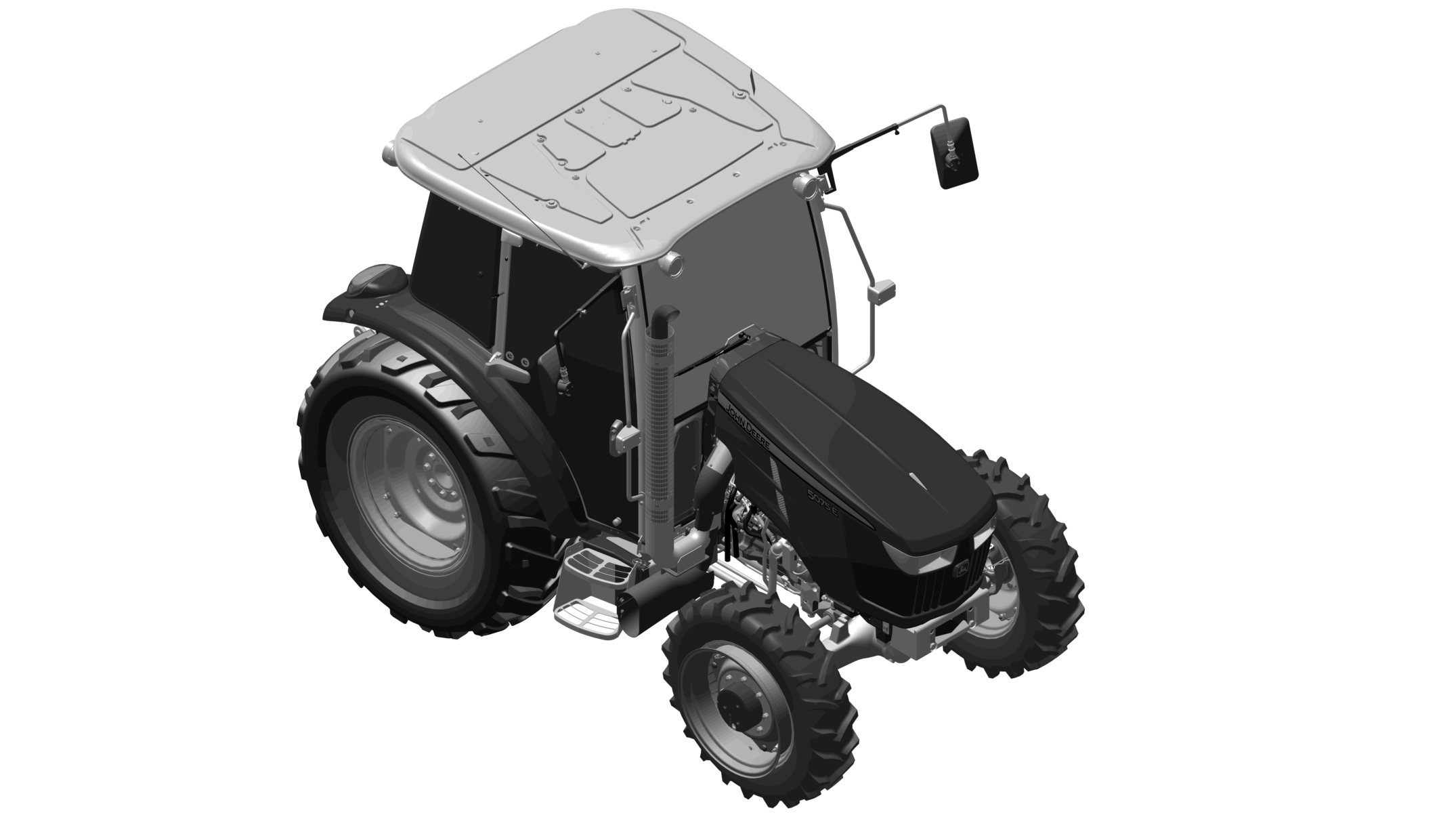 5075E Tractor (Stage IIIB and Stage V Engine)(Europe Edition)