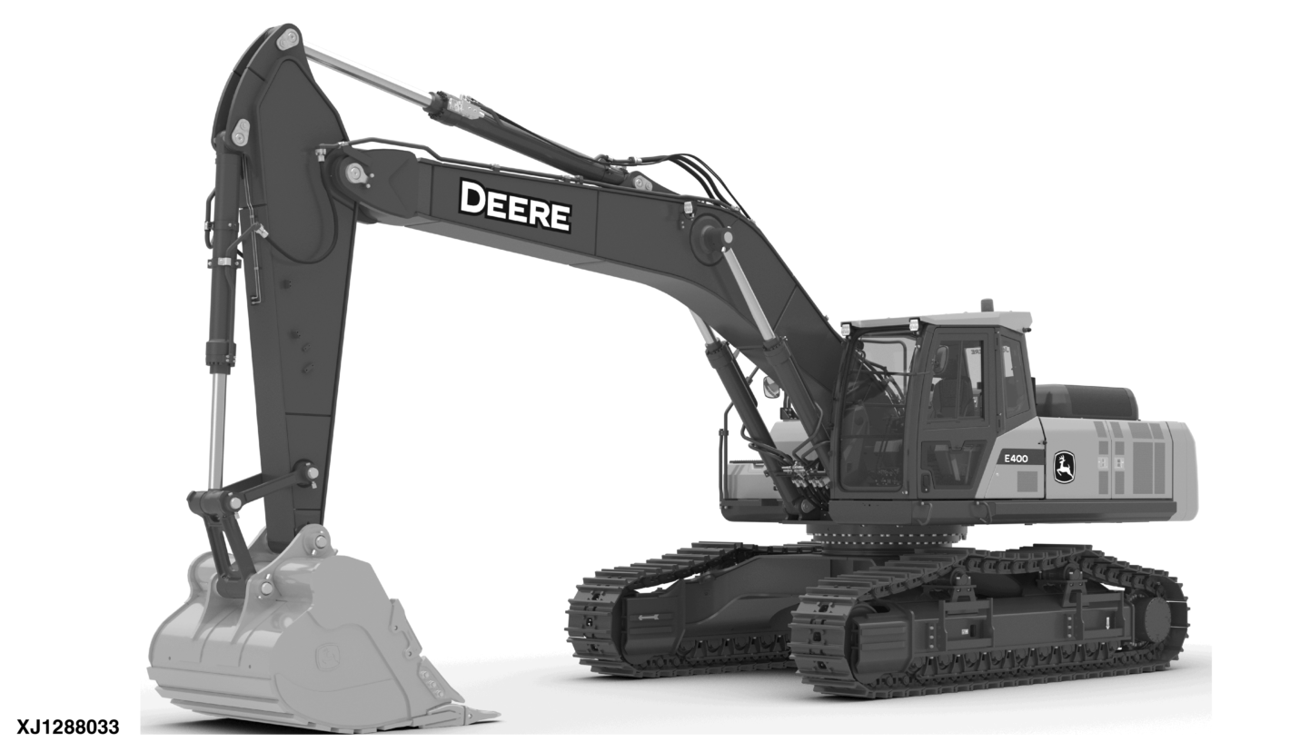 E400 Excavator (PIN: 1YNE40B_ _ _C000001- )(PIN: 1YNE40B_ _ _D000001- )