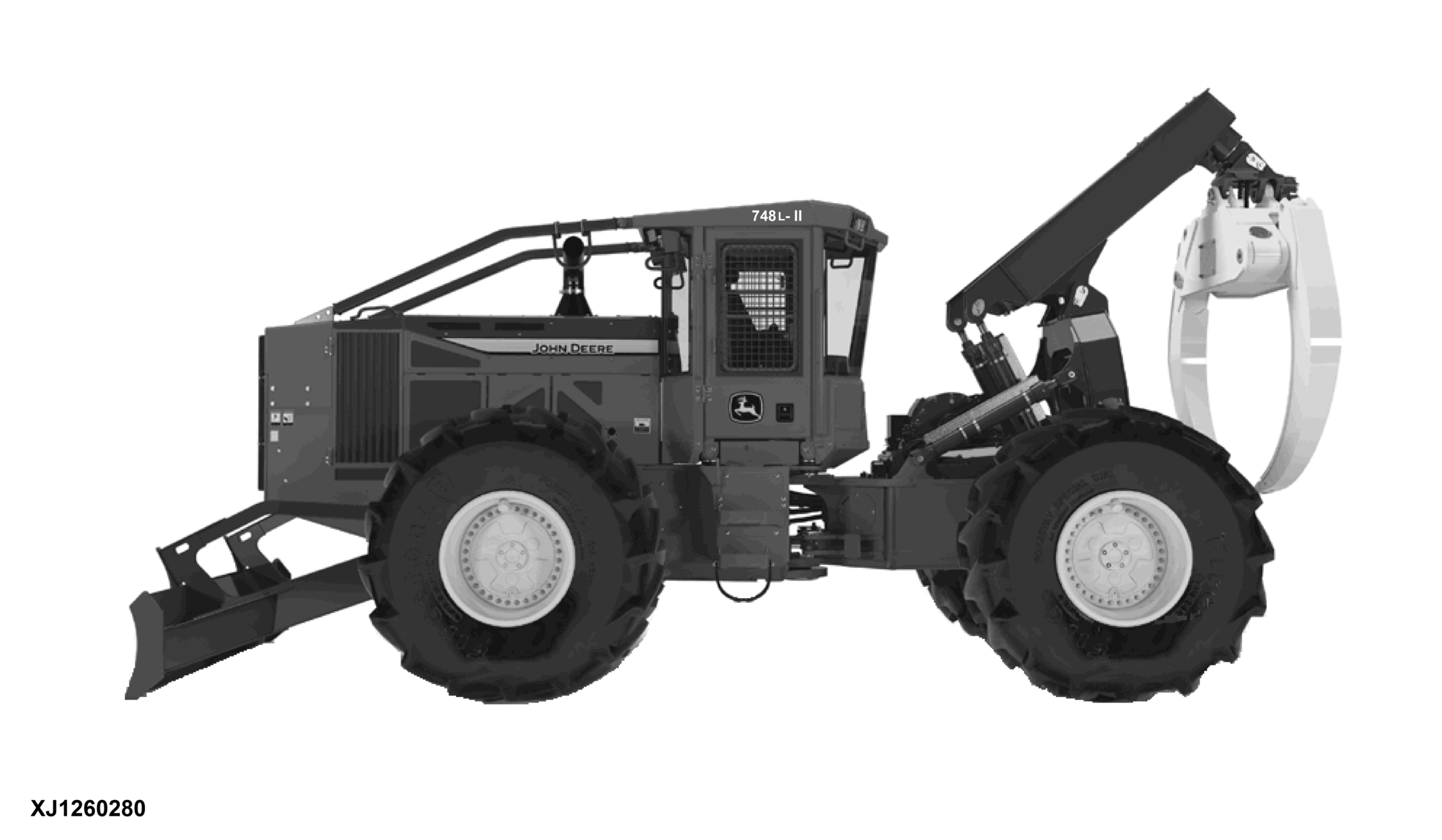 748L-II Skidder (PIN: 1DW748L_ _ _F690814- )