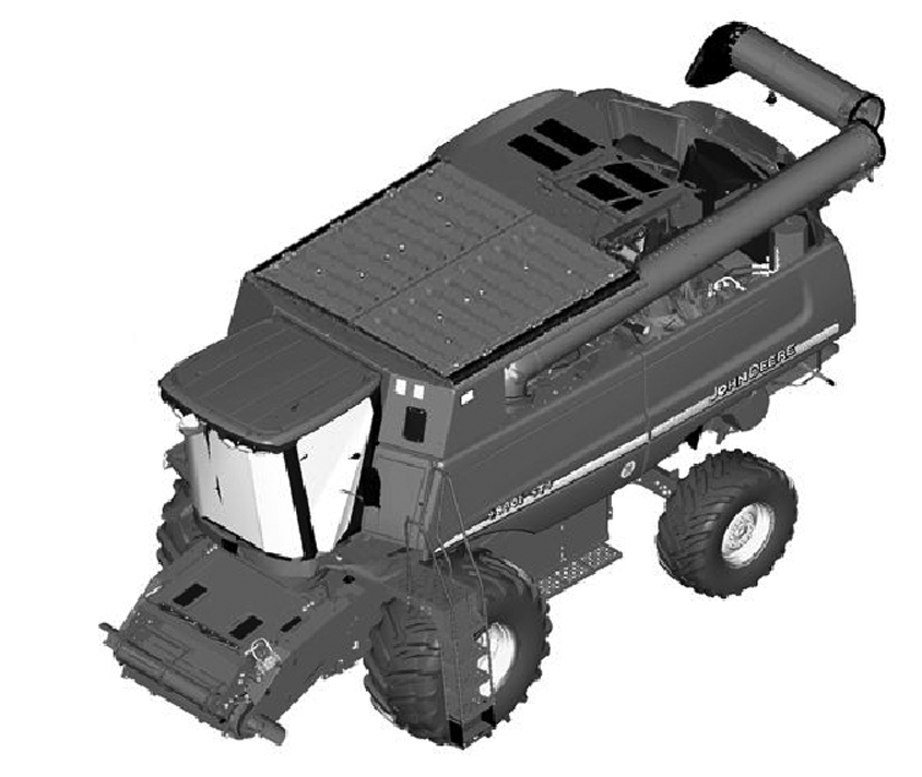 9880i STS Hillmaster Combine (S.N.715801- ) European Edition