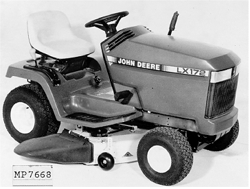 LX172, LX173, LX176, LX178, LX186 and LX188 Lawn Tractors