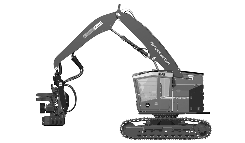 803MH Tracked Harvester (PIN: 1T0803MH_ _C270423- )(PIN: 1T0803MH_ _D270423- )