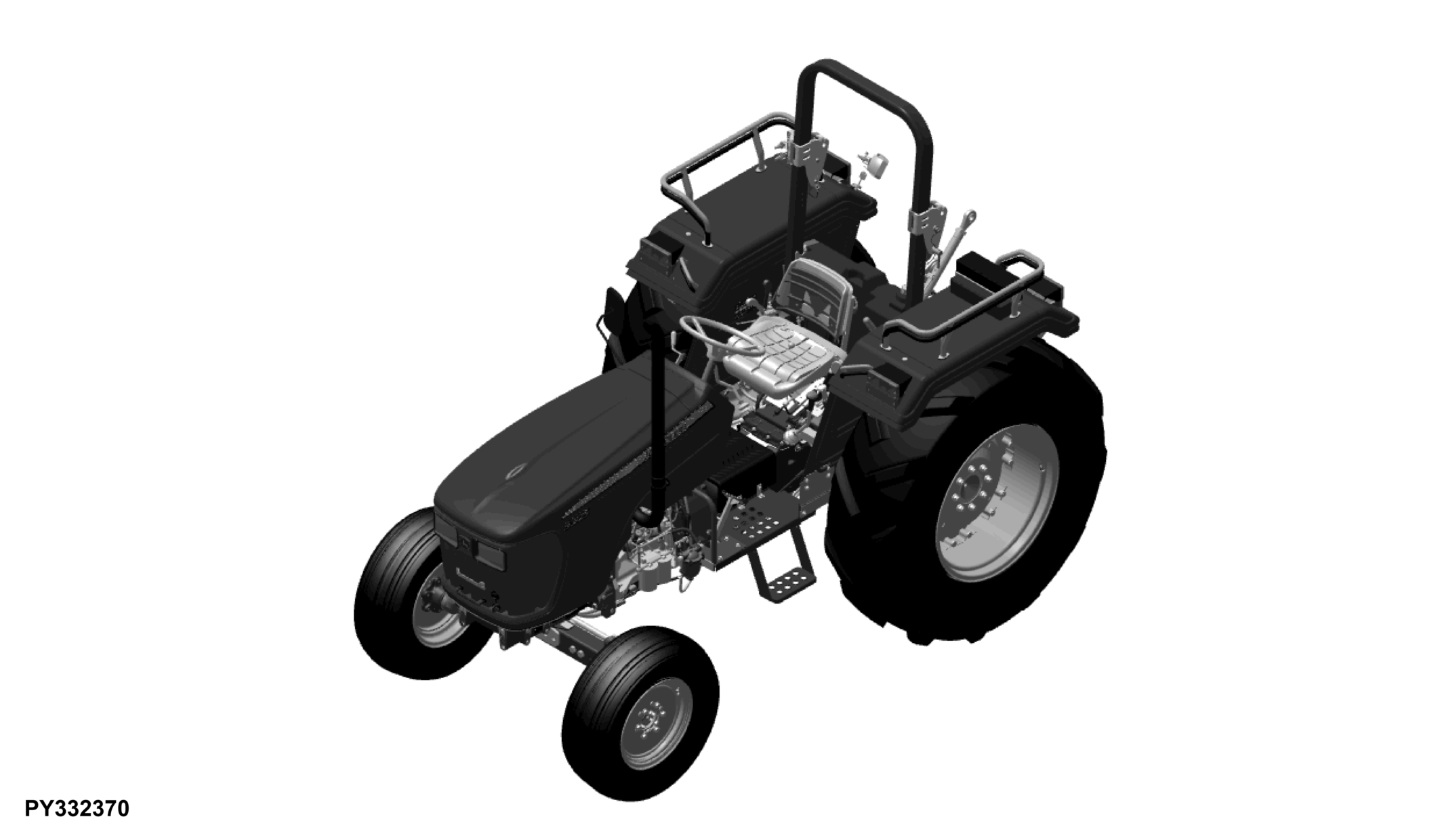 5305 Tractor (TREM IIIA Engine)(India Edition)