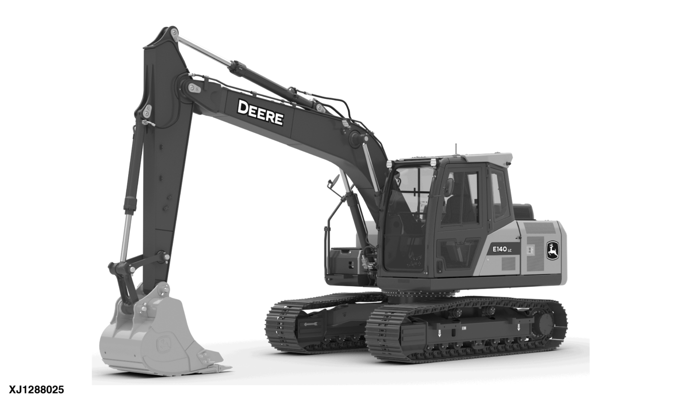 E140 Excavator (PIN: 1YNE14B_ _ _C000001- )(PIN: 1YNE14B_ _ _D000001- )