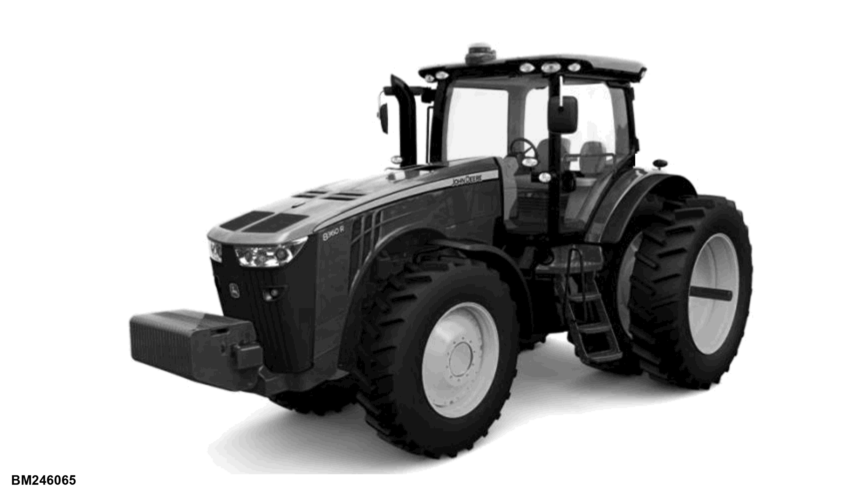 8295R Tractor (S.N. 100000- )(South America Edition)