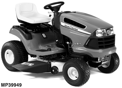LA115 Tractor (100 Series) with 42-Inch Mower Deck