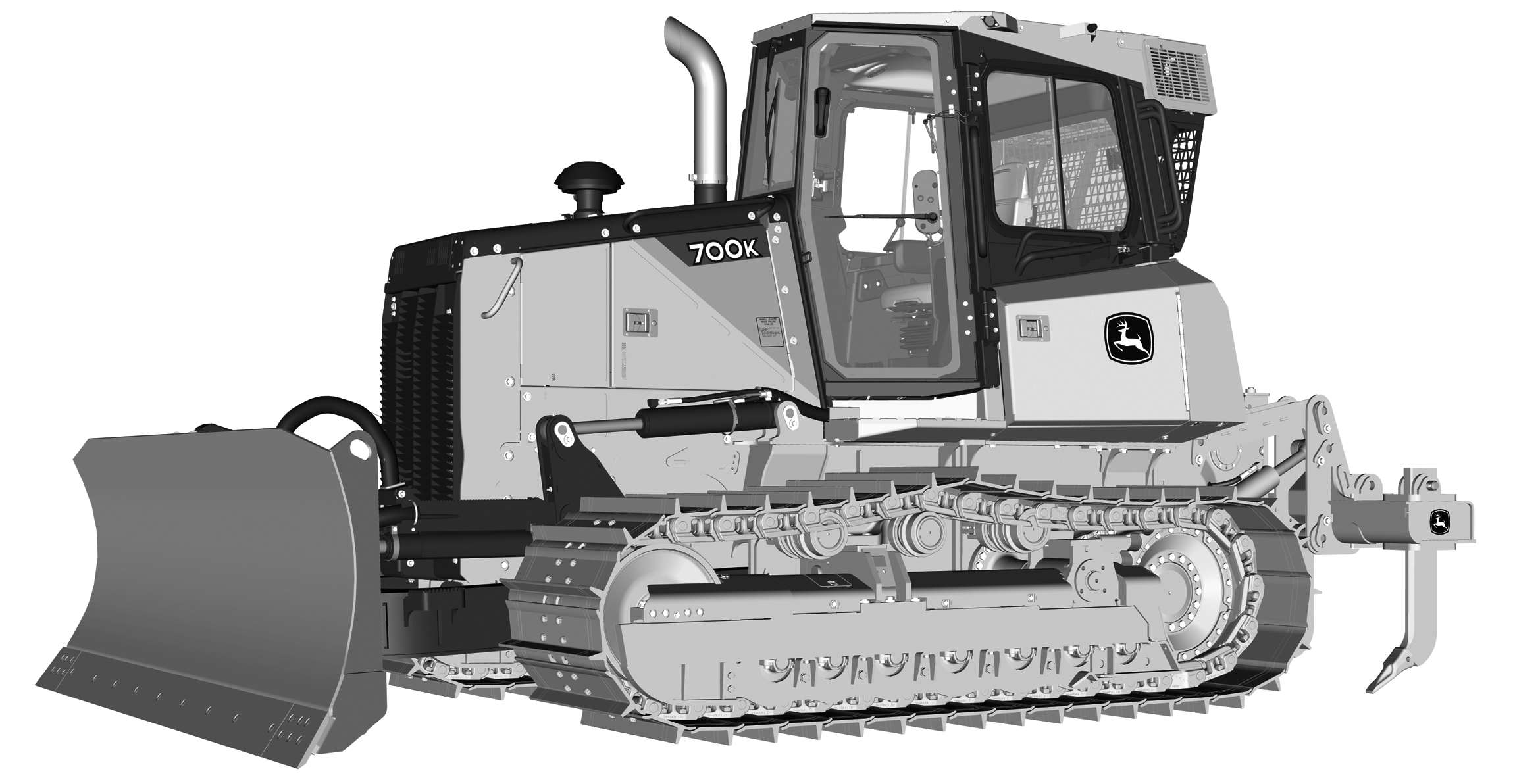 700K Crawler Dozer (PIN: 1T0700KX_ _E217278 - 275435) Engine 6068HT092