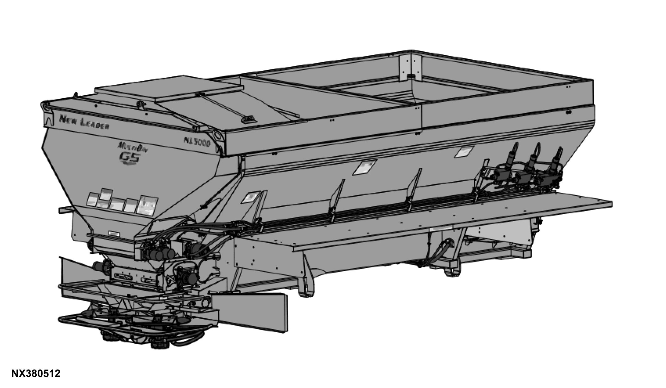 DN495 G5 Dry Nutrient Applicator