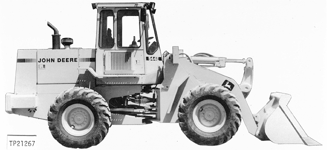 544E and 624E Loaders, 544E TC Tool Carriers and 544E LL Log Loader