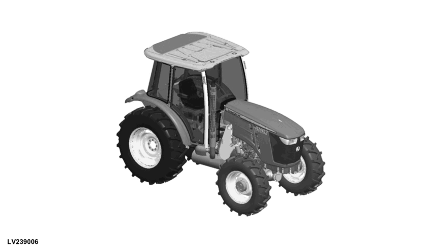 5085E Tractor (Engine: 4045HLV71, Final Tier 4)(North America Edition)