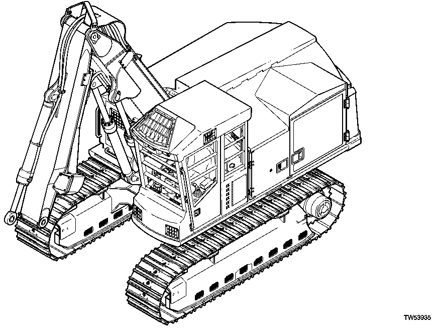 850(008019-),900(001001-),950(009004-),853G(003084-),903G(002001-)and 953G(004005-) Tracked Feller Buncher (Timberjack) Worldwide Edition