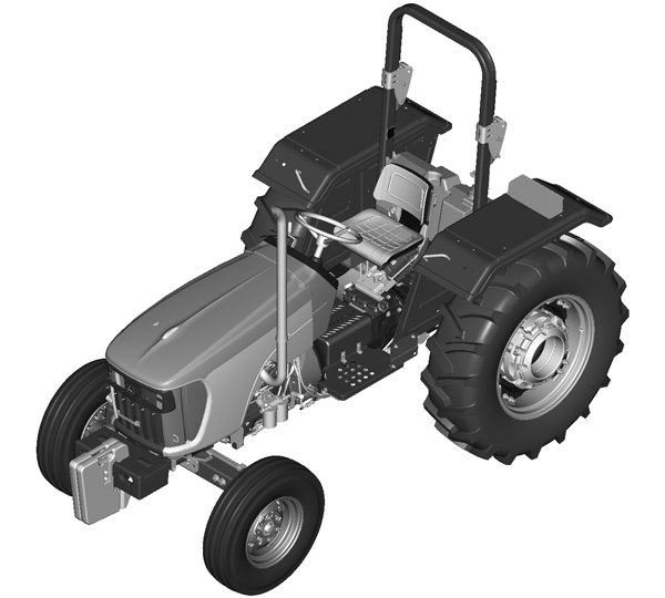5045D Tractor (Mexico and Latin America Edition)