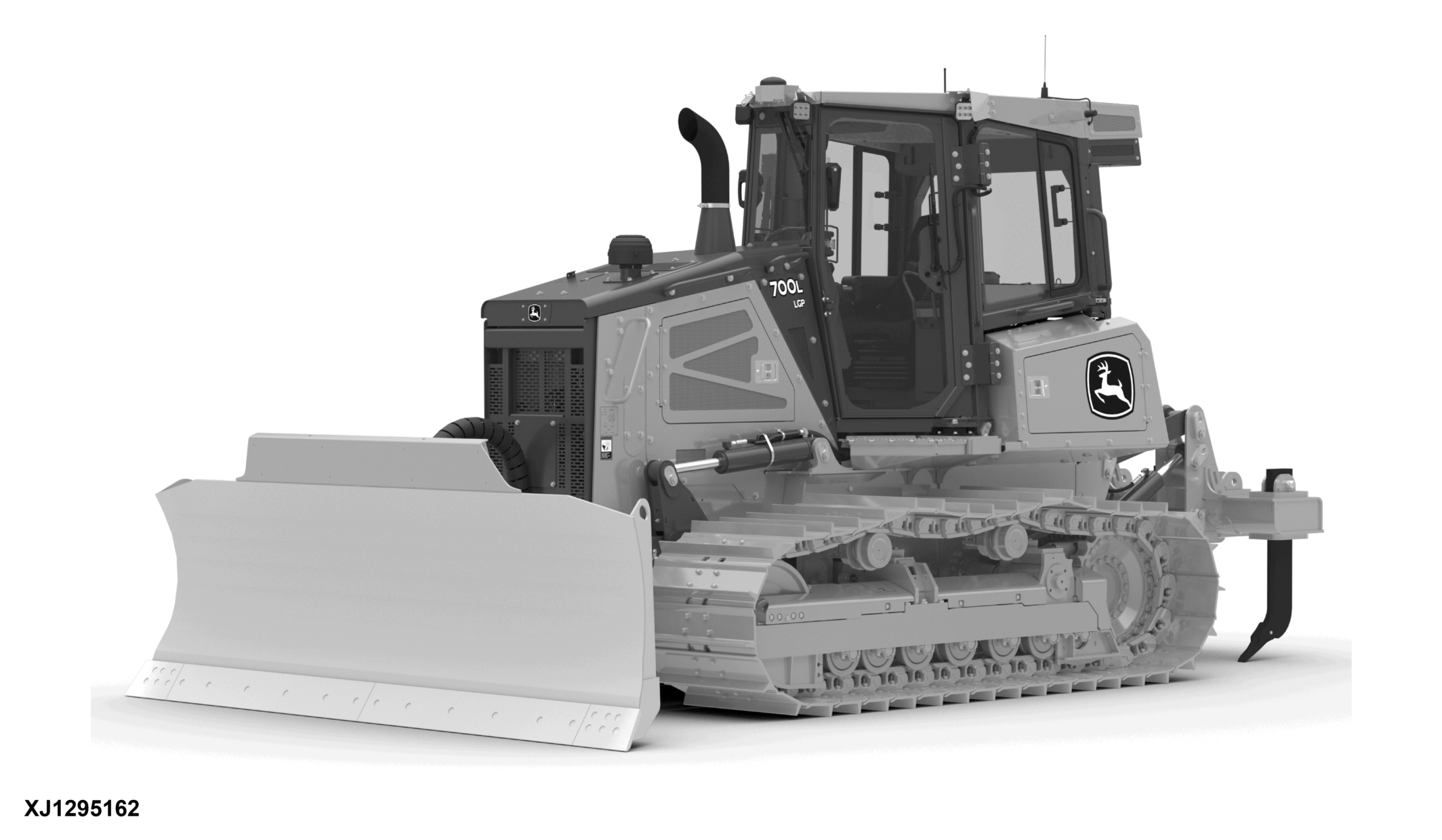 700L Crawler Dozer (PIN: 1T0700LX_ _F383562- )