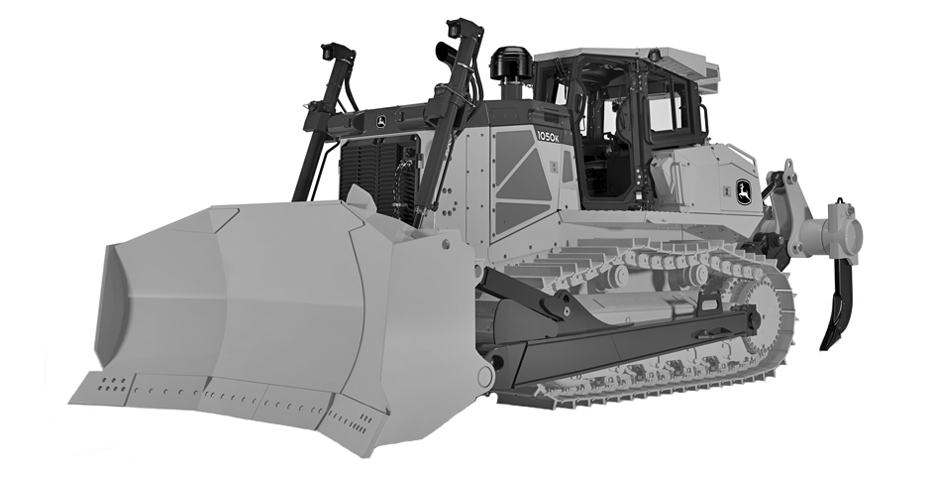 1050K Crawler Dozer (PIN: 1T01050K_ _F268234- )