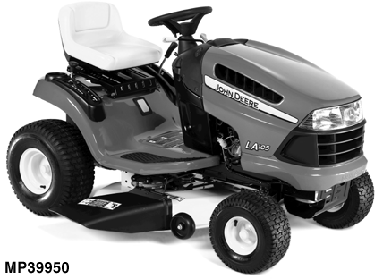 LA105 Tractor (100 Series) with 42-Inch Mower Deck