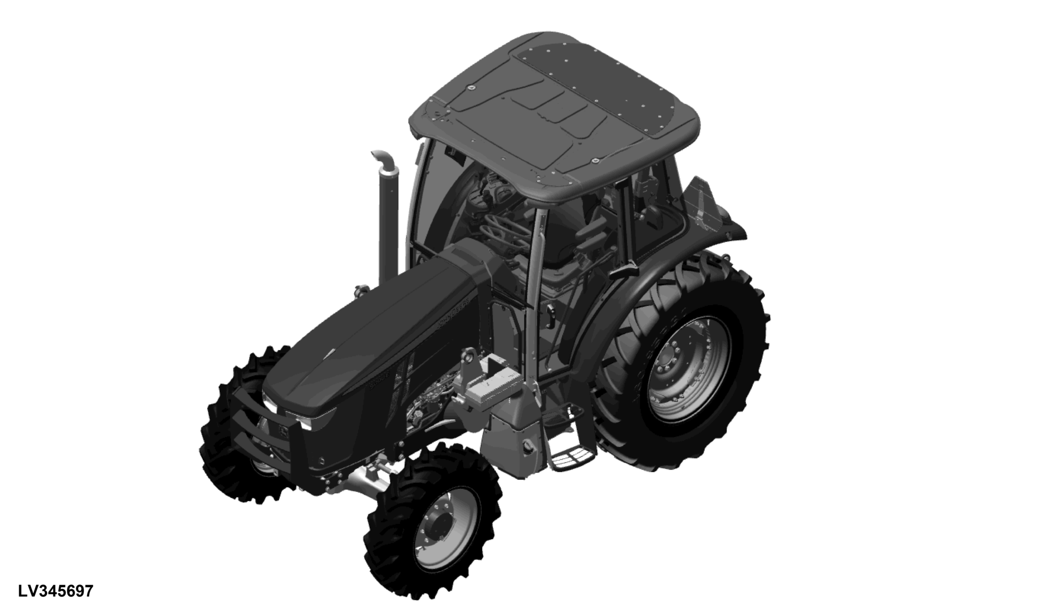 5090E Tractor (PIN: 1LV5090E*JK100001- )(North America Edition)