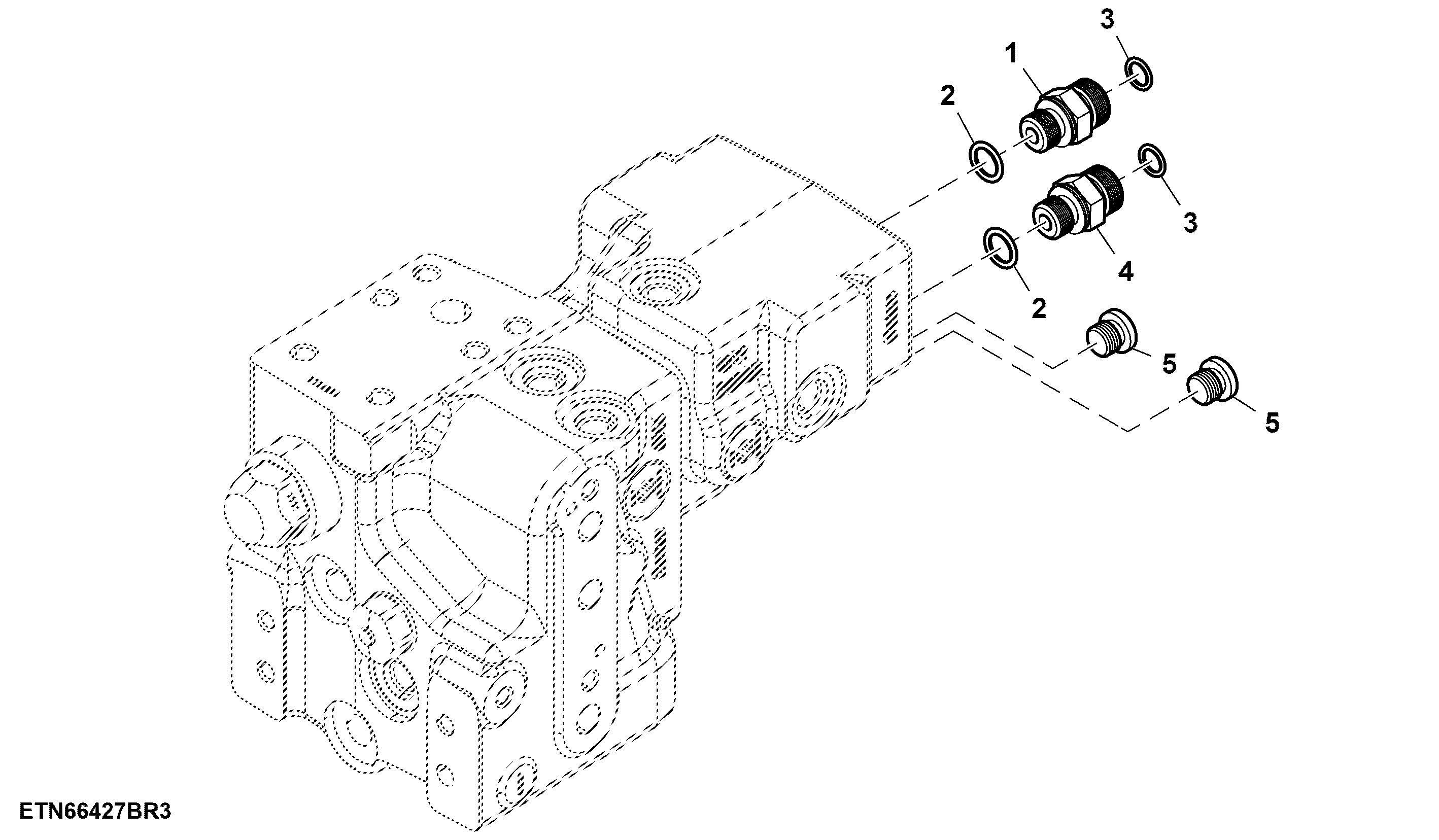 Fittings, Priority 2, W/ PFC Hydraulics, W/O TLS™