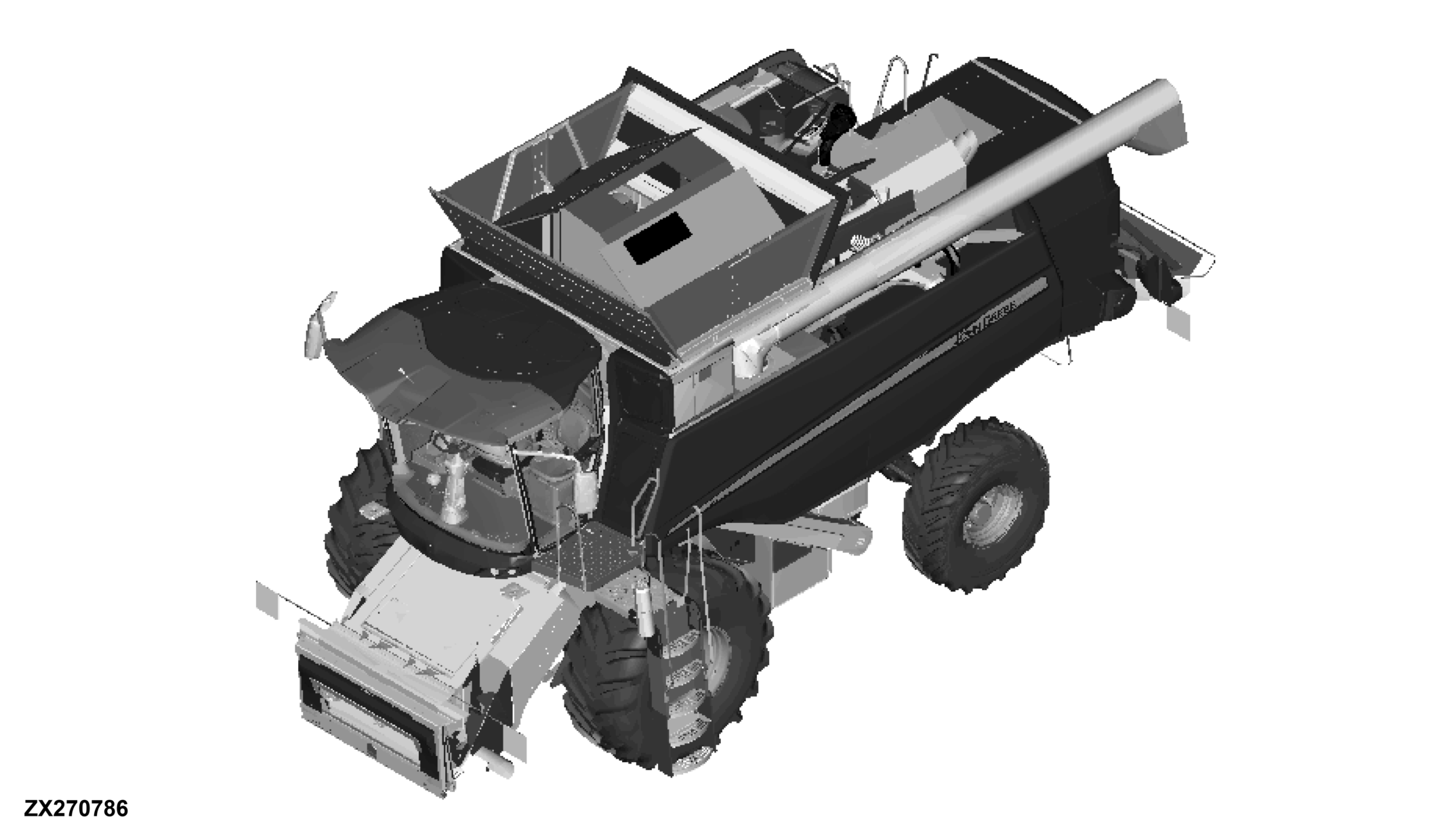 T660 Combine (Worldwide Edition, S.N. 115000- )