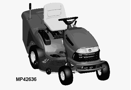 X130R Tractor (100 Series) with 42-Inch Mower Deck