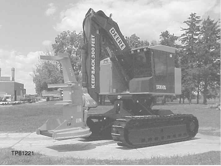 608L (SN 10BA1017-006019) and 753GL (SN 001001-001031) Track Feller Buncher/Harvester (Worldwide Edition)