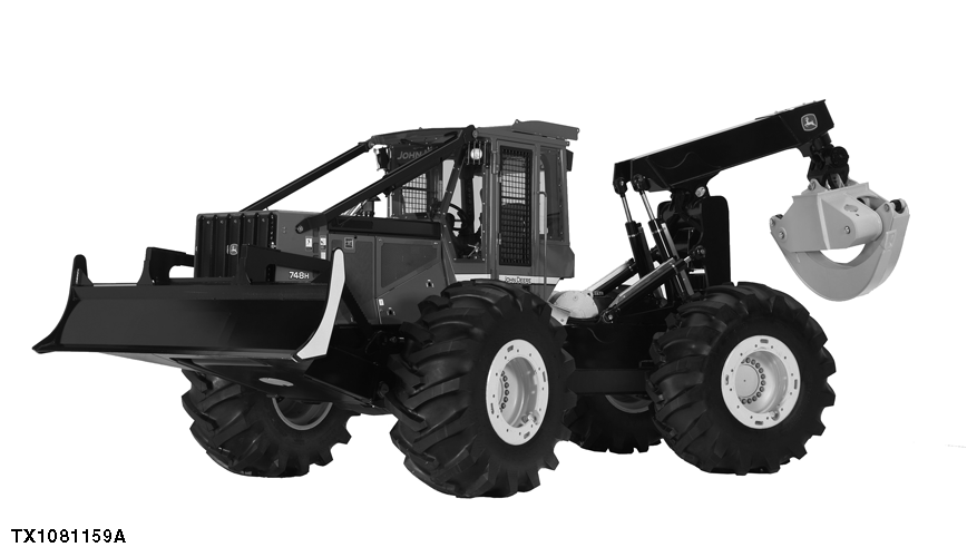 748H Grapple and 848H Grapple Skidders (S.N. -630435)