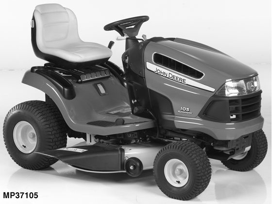 X110 Tractor (100 Series) with 42-Inch Mower Deck