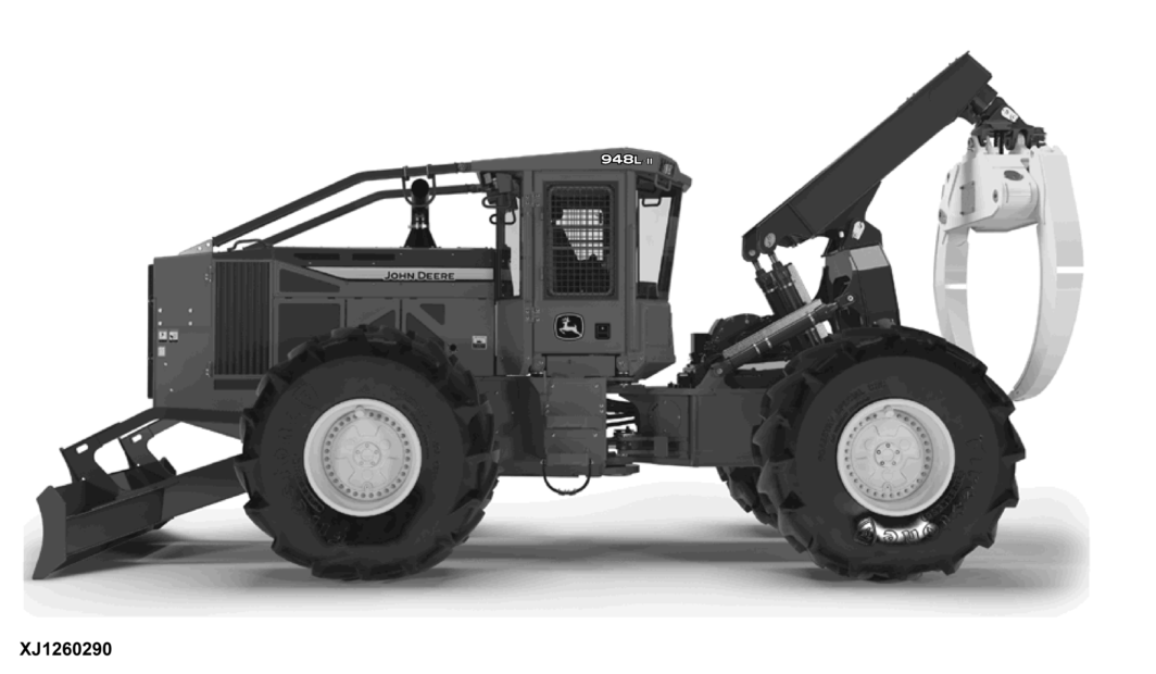 948L-II Skidder (PIN: 1DW948L_ _ _C690814- , 1DW948L_ _ _D690814- )