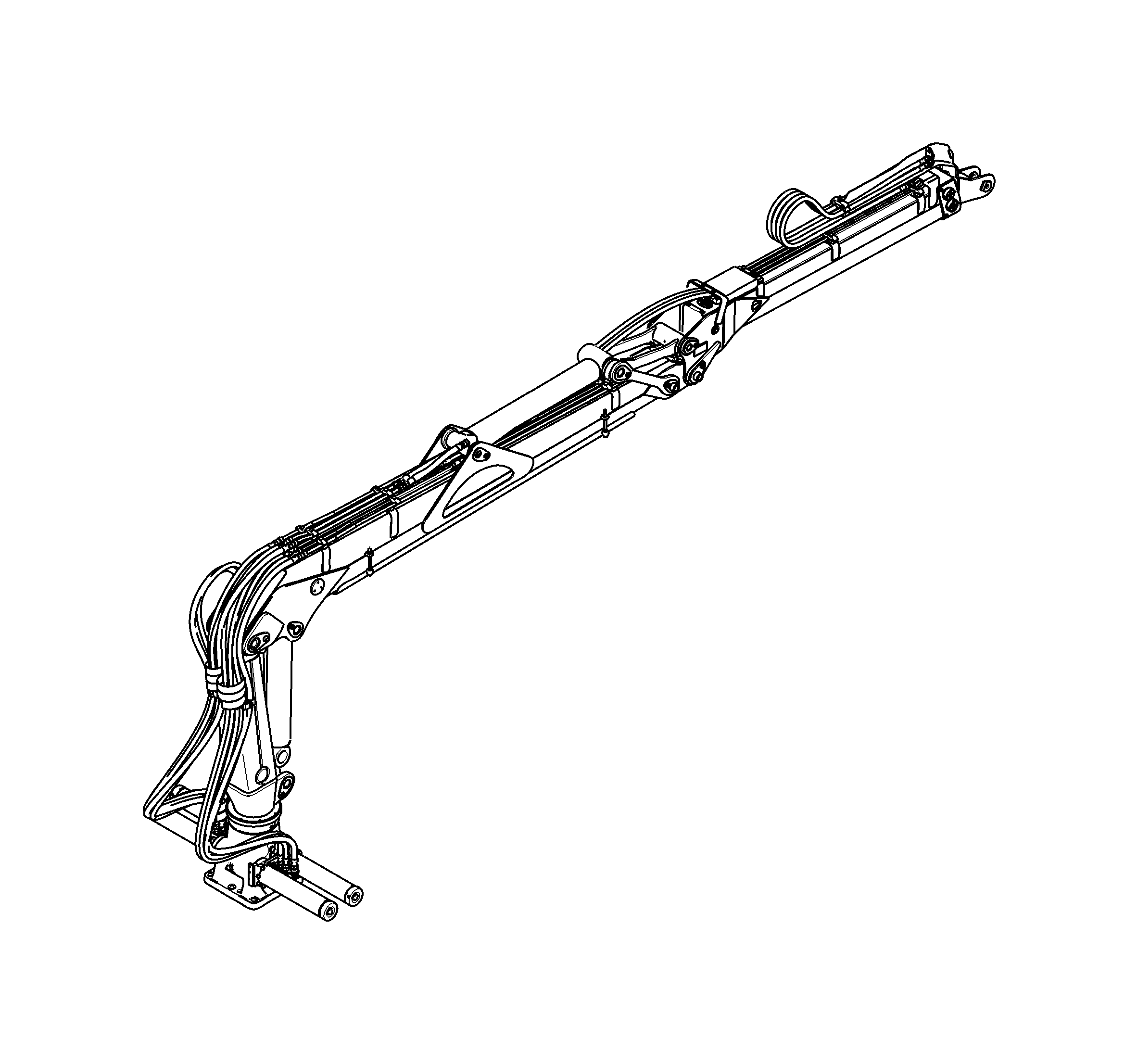 CF5 Crane, CF5 Boom, CF5 Forwarder Crane