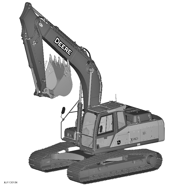 E210LC Excavator (PIN: 1YNE21AL_ _C400021-C400200)