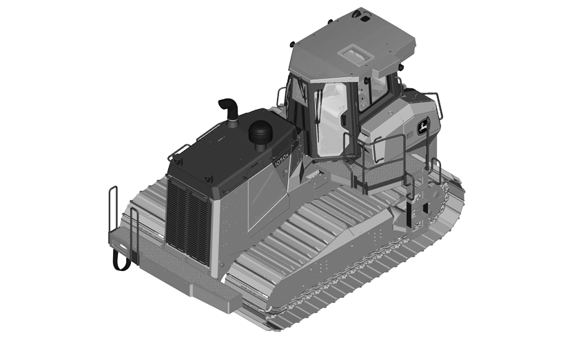 1050K PL Crawler Dozer (PIN: 1T01050P_ _F310922- )