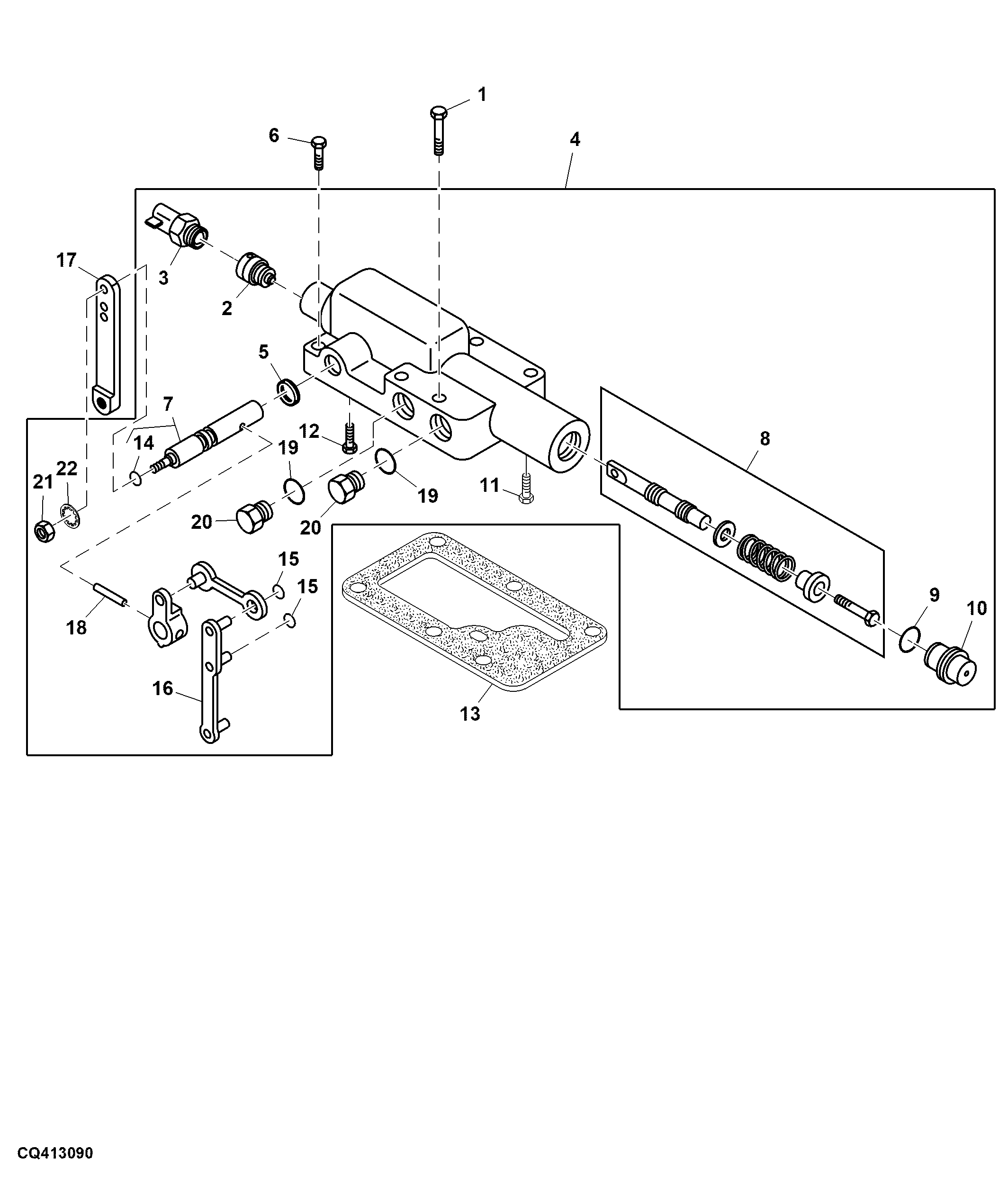 Hydrostatic Drive Displacement Control Valve
