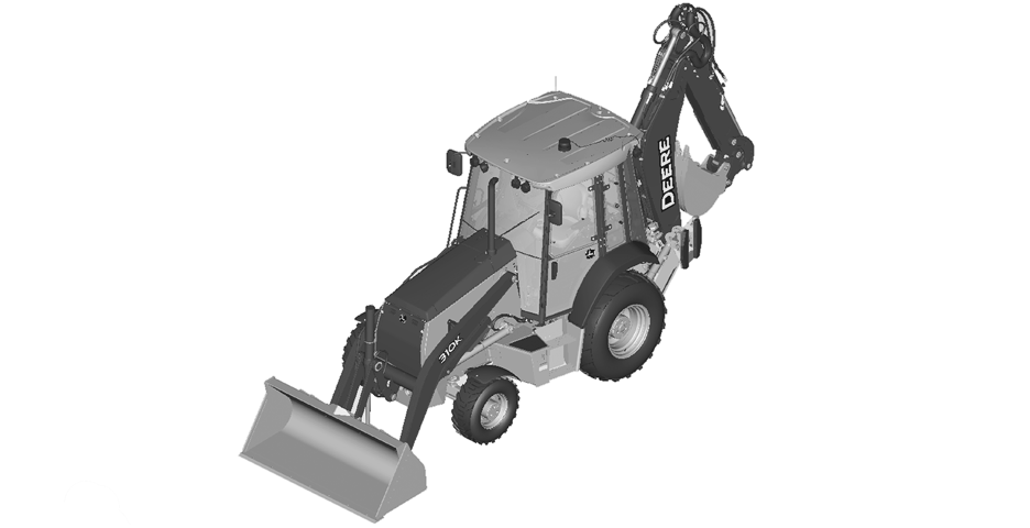 310K Backhoe Loader (Engine 4045TT096, 4045TBZ01)(PIN: 1BZ310KX_ _C000001- )