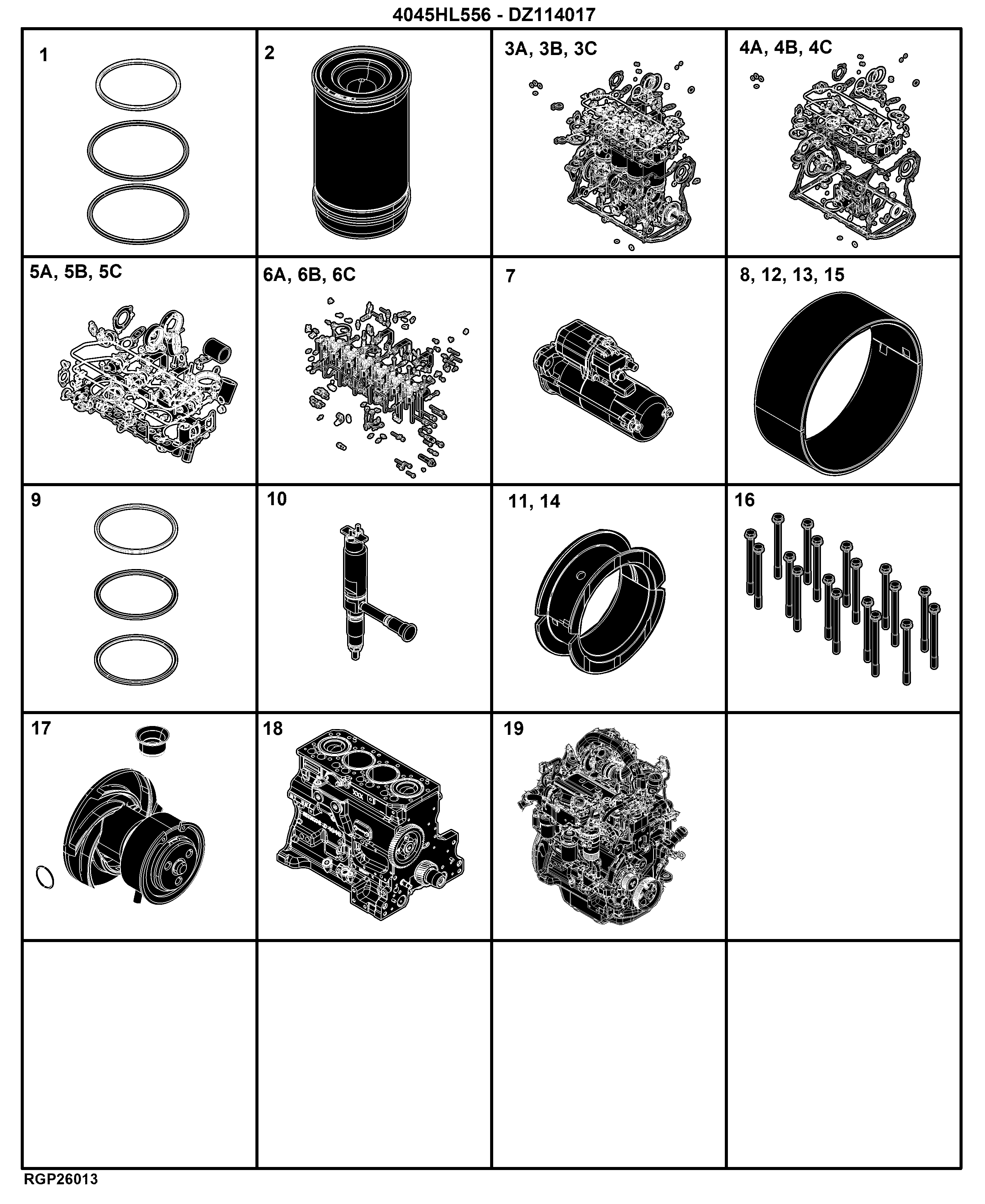 E1 Engine 4045HL556-DZ114017-ETN220812