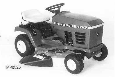 STX30 and STX38 (Yellow Mower Deck) Lawn Tractors